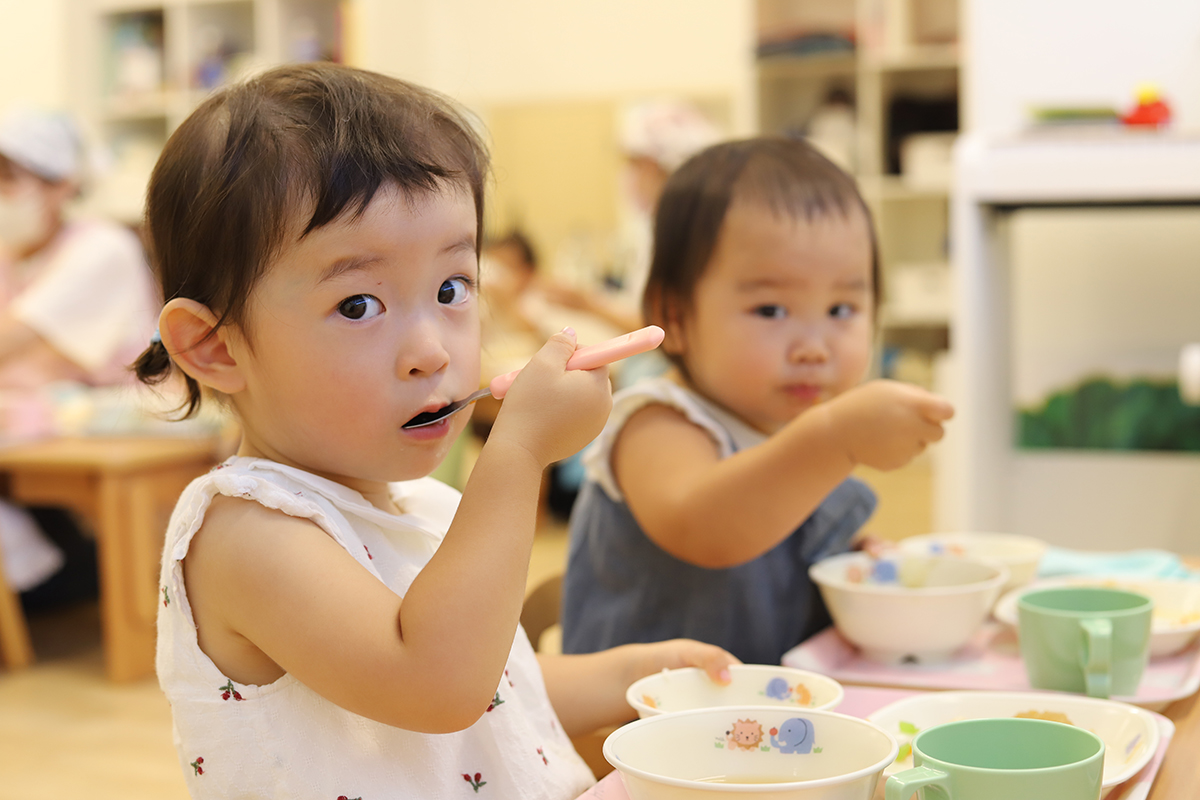 保育の質向上に力を入れています