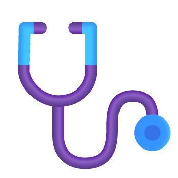 聴診器のイラスト