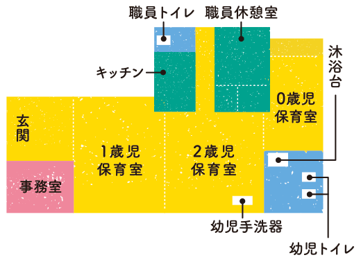 行徳保育園園内図