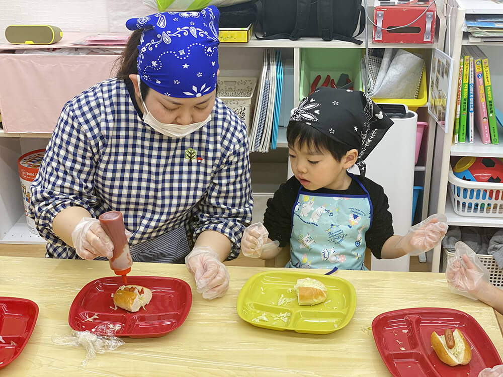 園児　料理