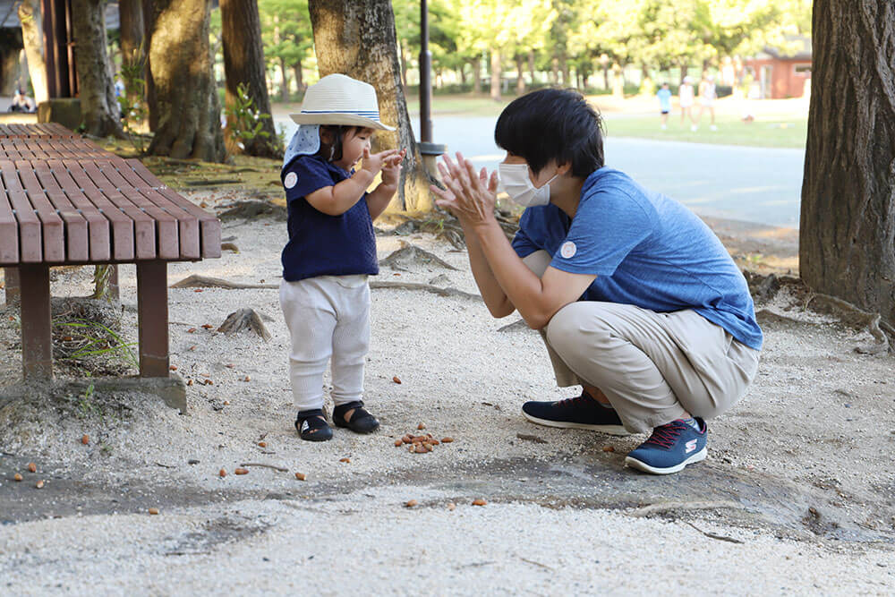 子どもと保育者の一日