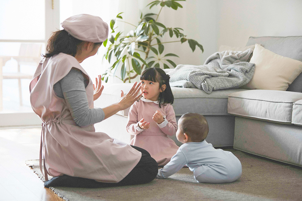 お子様の対応