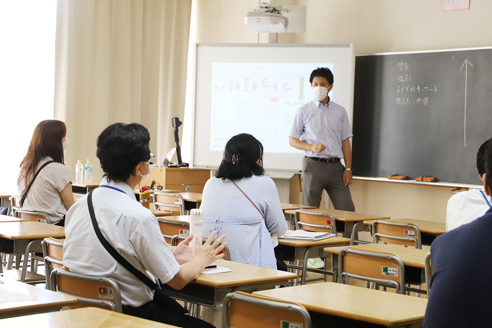 障害のある子どもの体育・基礎編１回目の様子