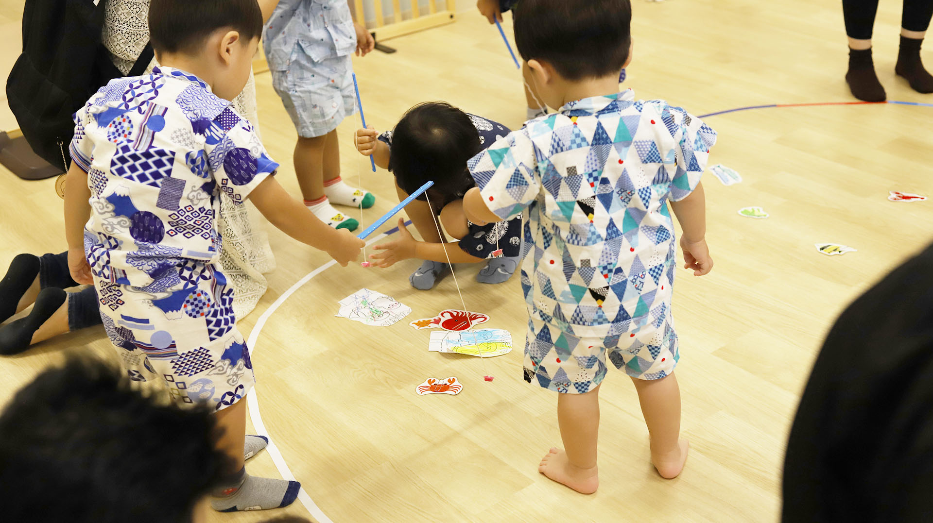 夏祭りの様子（さかなつり）